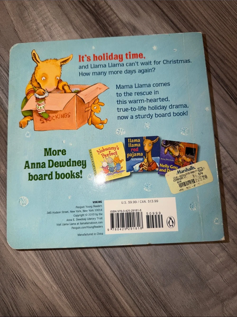 Set of 3 Kids Board Books - Llama Llama, I Am a Bunny, Corduroy Takes a Bow